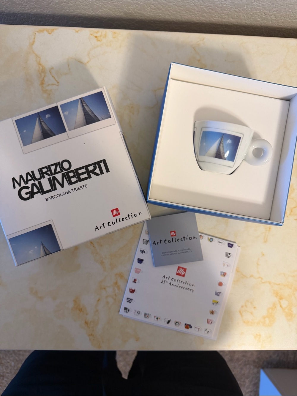 Maurizio Galimberti White Espresso Cup - Illy Art Collection